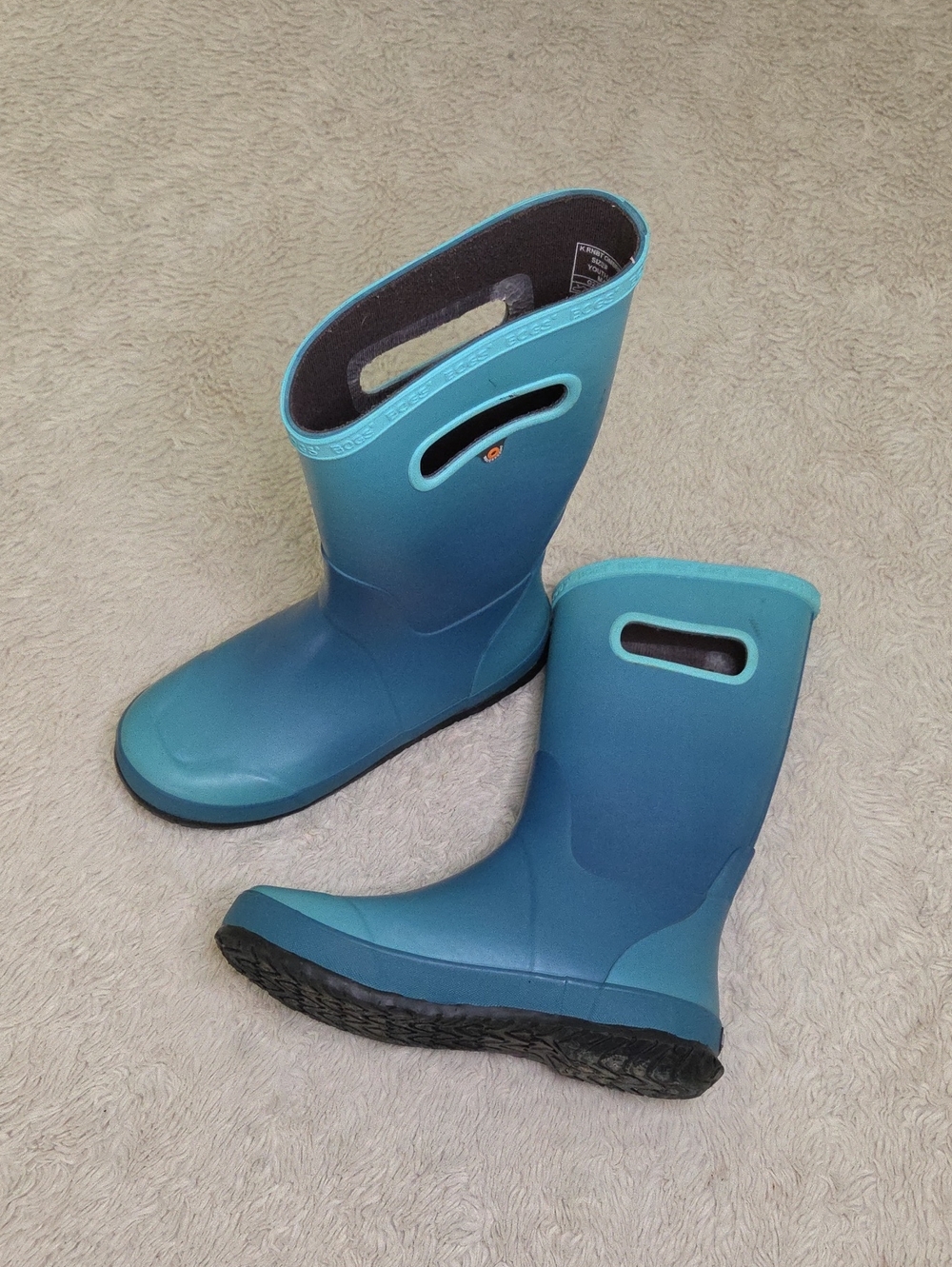 Bogs Kids Ombre Rain Boots Sz 5